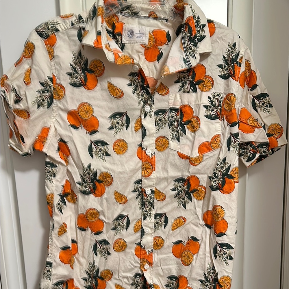 Vibrant Floral Casual Button Down Shirt